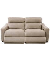 Gabrine 2-Pc. Leather Sofa with 2 Power Recliners, Created for Macy's