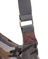 Tsd Brand Camo Canvas Messenger Bag