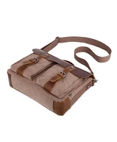 Tsd Brand Hudson Canvas Messenger Bag