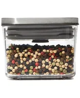 Oxo Steel Pop Small Square Mini 0.4-Qt. Food Storage Container