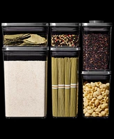 Oxo Steel Pop Food Storage Containers, Set of 6