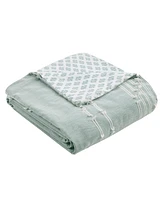 Ink+Ivy Kara Jacquard 3-Pc. Duvet Cover Set, King/California King