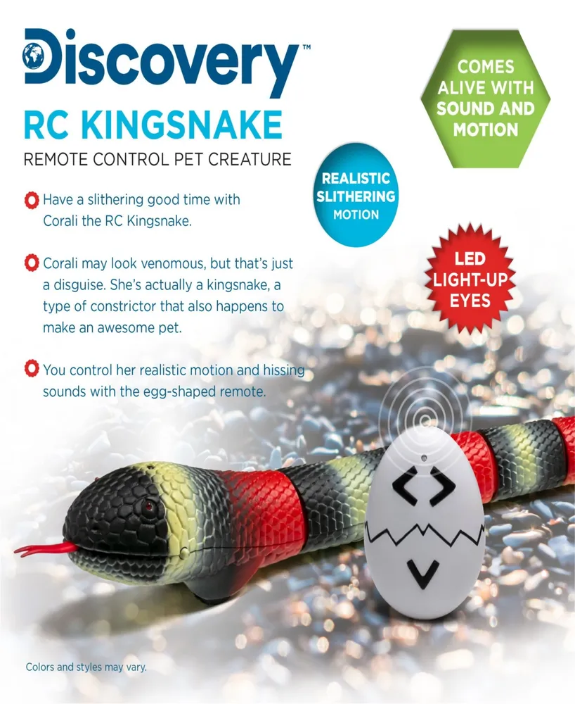 Discovery Kids Toy Remote Control King Snake