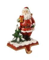 National Tree Company 6.5" Santa holding a Gift Stocking Holder