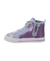 Frozen 2 Anna and Elsa Little Girls Sneaker
