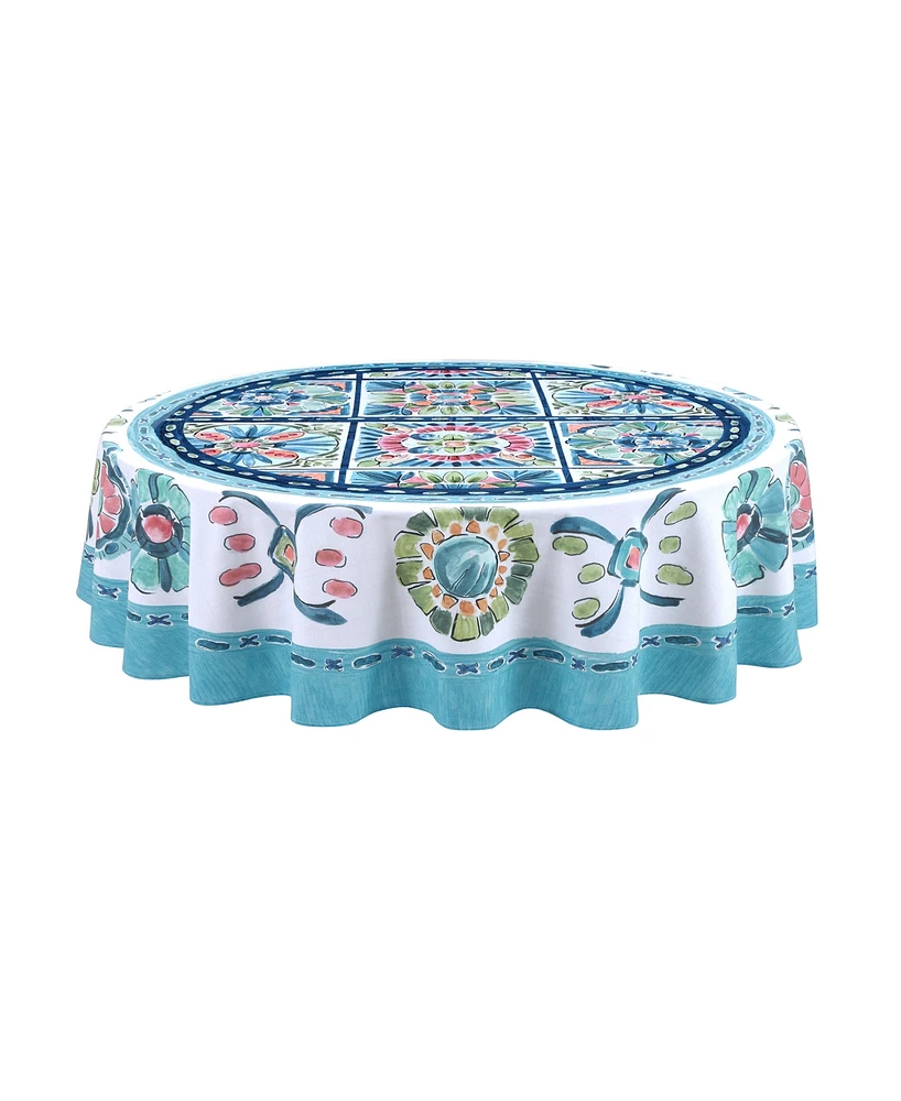 Laural Home Boho Plaza 70 Round Tablecloth