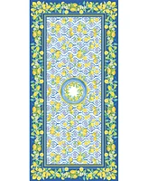 Laural Home Lovely Lemons 70x144 Tablecloth