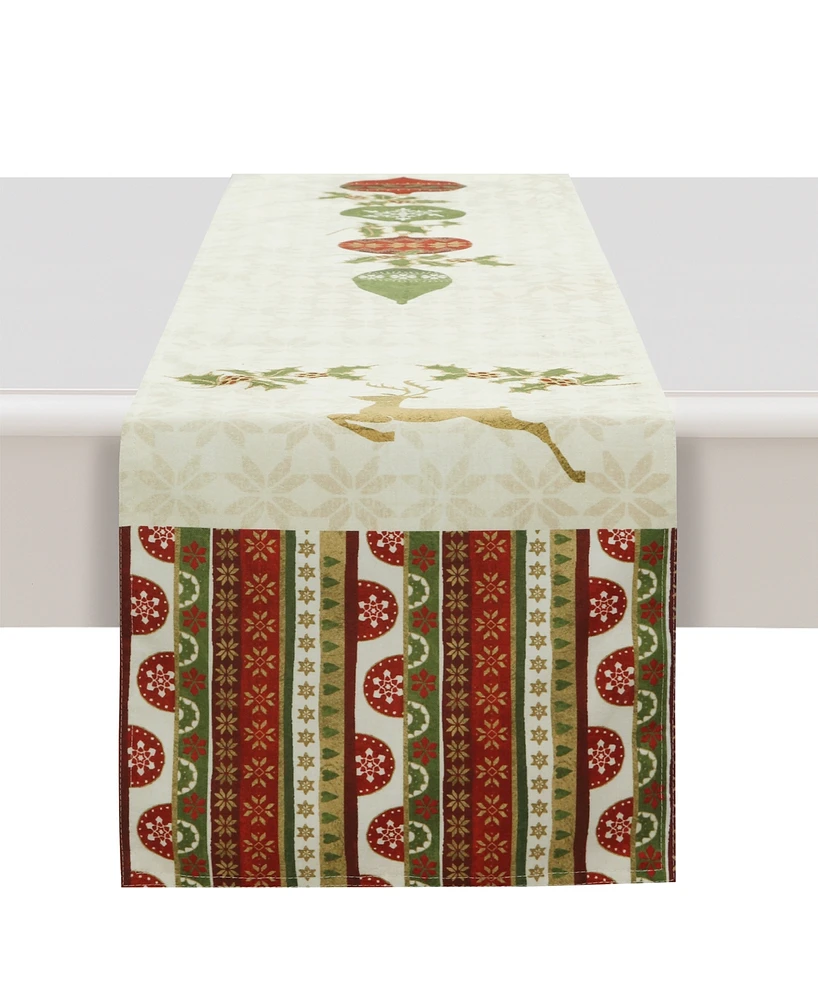 Laural Home Simply Christmas Table Runner 13 x