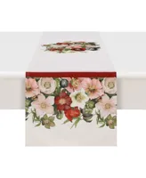 Laural Home Vintage Petals 13x72 Table Runner