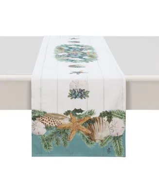 Laural Home Christmas By The Sea Table Runner