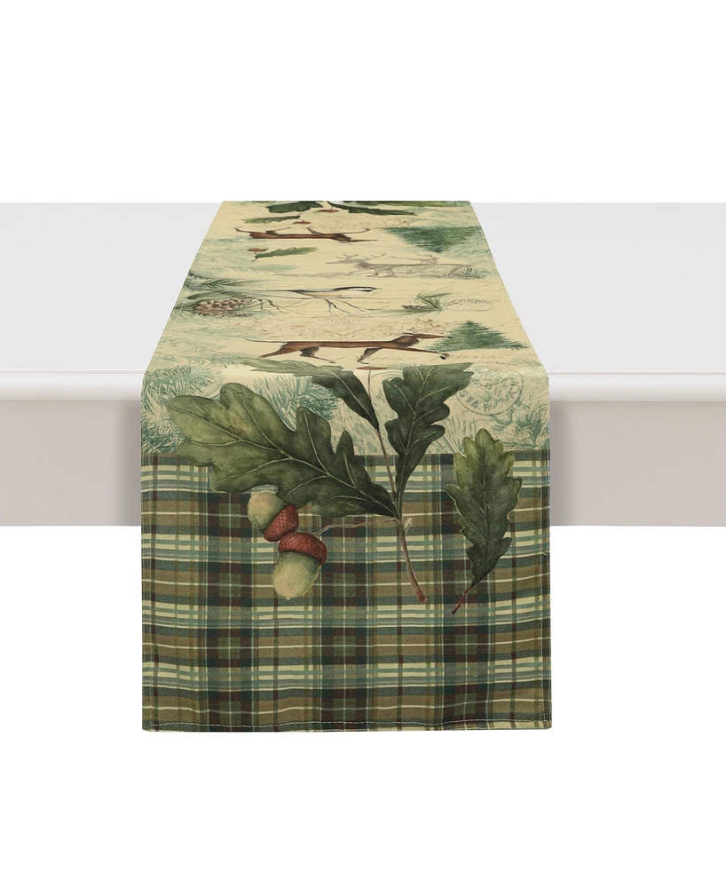 Laural Home Woodland Forest Table Runner - 13" x 90"