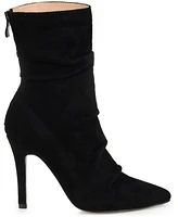 Journee Collection Women's Markie Rouched Stiletto Dress Booties