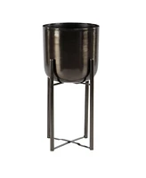 Bucket Planter with Stand, Set of 2