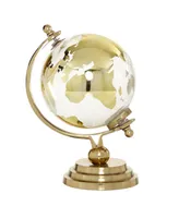 CosmoLiving by Cosmopolitan Gold Glass Traditional Globe, 10 x 7 x 6 - Gold