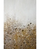 Multimedia and Abstract Art Paintings with Glitter, Set of 2