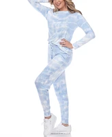 White Mark Women's 2pc Loungewear Set