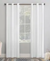 No. 918 Lindstrom Textured Draft Shield Grommet Curtain Panel