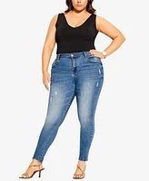 City Chic Women's Harley Chill Out Jean