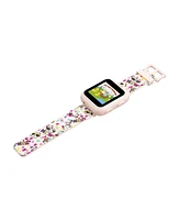 Kid's Playzoom 2 Blush Cat Print Tpu Strap Smart Watch 41mm