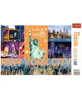 Jigsaw Puzzle Neon City, 1000 Piece