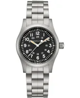 Hamilton Men's Swiss Mechanical Khaki Field Stainless Steel Bracelet Watch 38mm