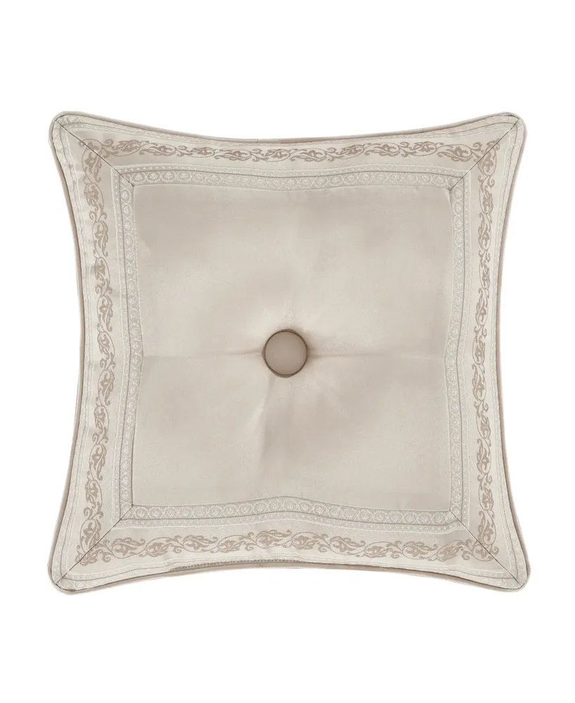 J Queen New York Trinity Decorative Pillow, 18" x 18"