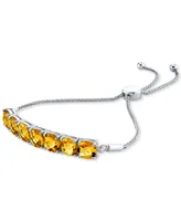 Citrine Bolo Bracelet (10-1/2 ct. t.w.) in Sterling Silver