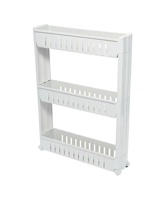 Simplify 3 Tier Slim Slide Out Storage Cart