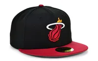 New Era Miami Heat Basic 2 Tone 59FIFTY Cap