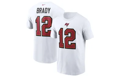 Nike Tampa Bay Buccaneers Men's Pride Name and Number Wordmark T-Shirt Tom Brady