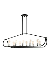 Archer 10 Light Linear Chandelier