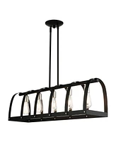 Stoneridge 5 Lights Linear Chandelier