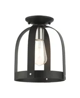 Stoneridge 1 Light Petite Semi Flush