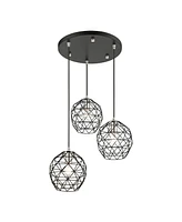 Geometric 3 Lights Pendant