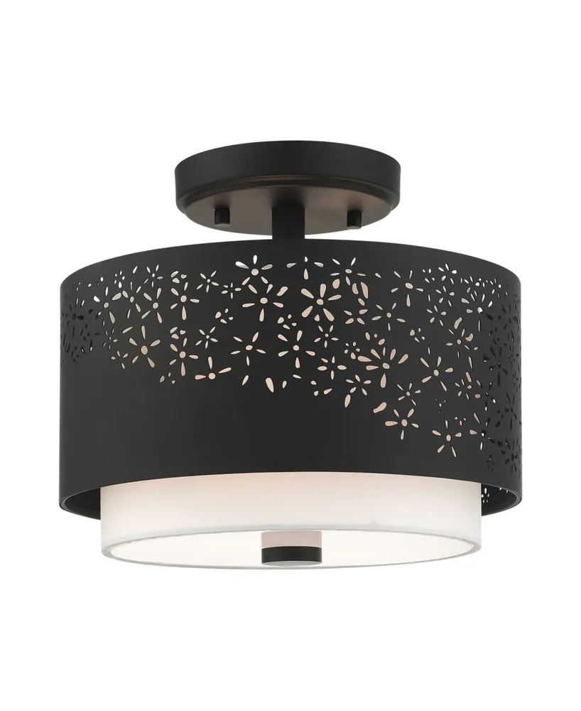 Noria 2 Lights Semi Flush