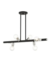 Bannister 6 Lights Linear Chandelier