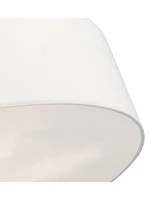 Meridian 6 Lights Semi Flush Mount