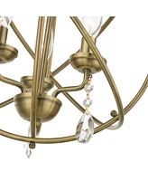 Aria 3 Lights Convertible Chandelier or Semi Flush