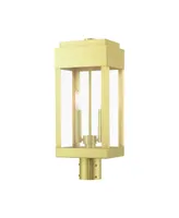 York 2 Lights Outdoor Post Top Lantern 