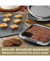 Anolon Advanced 9" x 5" Loaf Pan with Drip Pan Insert