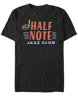 Men's Soul Half Note Neon Short Sleeve T-shirt