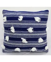 Chicos Home Pom Pom Decorative Pillow,20" x 20"