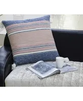 Chicos Home Striped Tassels Decorative Pillow