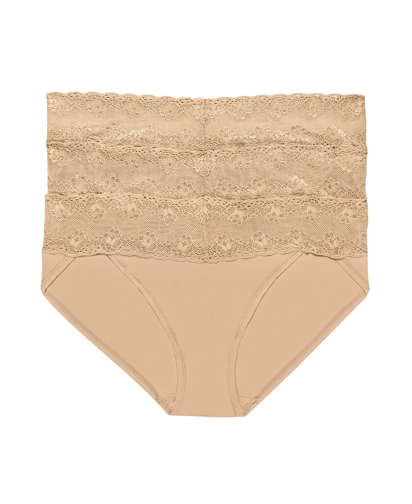 Natori Women's Bliss Perfection One Size V-Kini 3-Pack Panty 756092MP