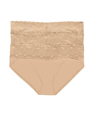 Natori Women's Bliss Perfection One Size V-Kini 3-Pack Panty 756092MP