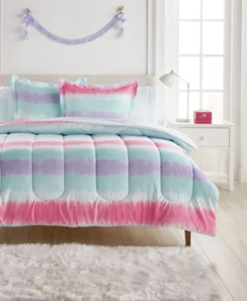 Dream Factory Tie Dye Stripe Comforter Bed In A Bag