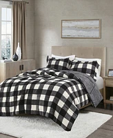True North by Sleep Philosophy Brooks Down-Alternative Sherpa 3-Pc. Comforter Set, King