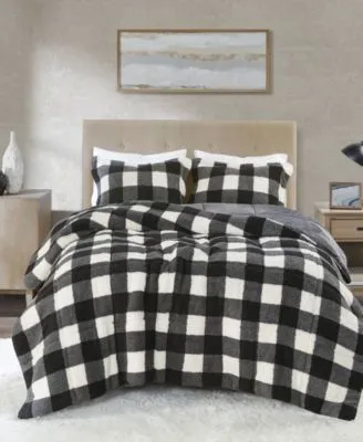 True North By Sleep Philosophy Brooks Sherpa Down Alternative Comforter Sets