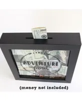 Adventure Fund Black Shadow Box, 8" x 8"