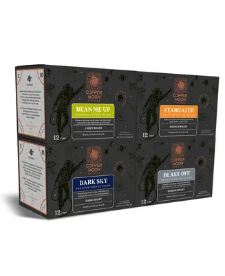 Single Serve Coffee Pods for Keurig K Cup Brewers, Out of This World Blends Variety Pack, 48 Count